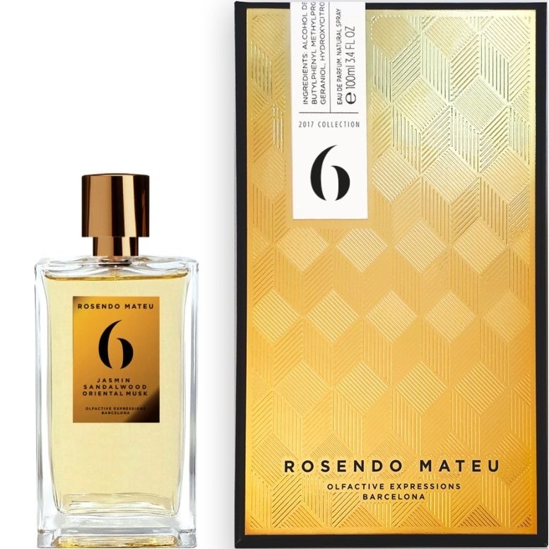 Rosendo Mateu Nº 6 Jasmin, Sandalwood, Oriental Musk Rosendo Mateu Olfactive Expressions