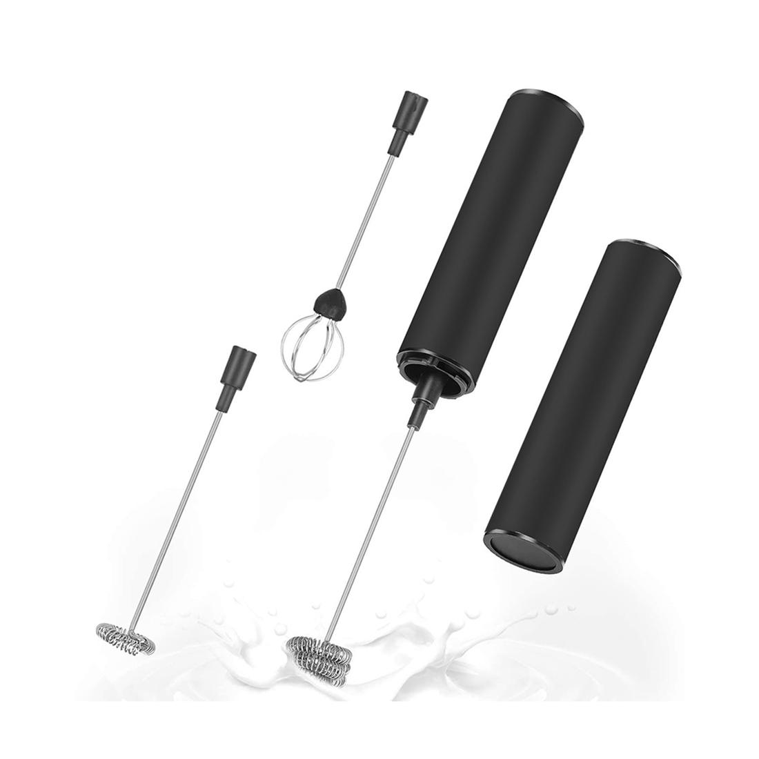 Электрический вспениватель молока, беспроводной блендер, USB-мини-кофеварка, венчик, миксер, ручные вспениватели для кофе, капучино, крема CHINA gray Elegant Living House