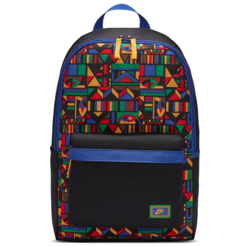 Рюкзак Nike Heritage из полиэстера, унисекс, черный, повседневный, DA2154-010 чёрный