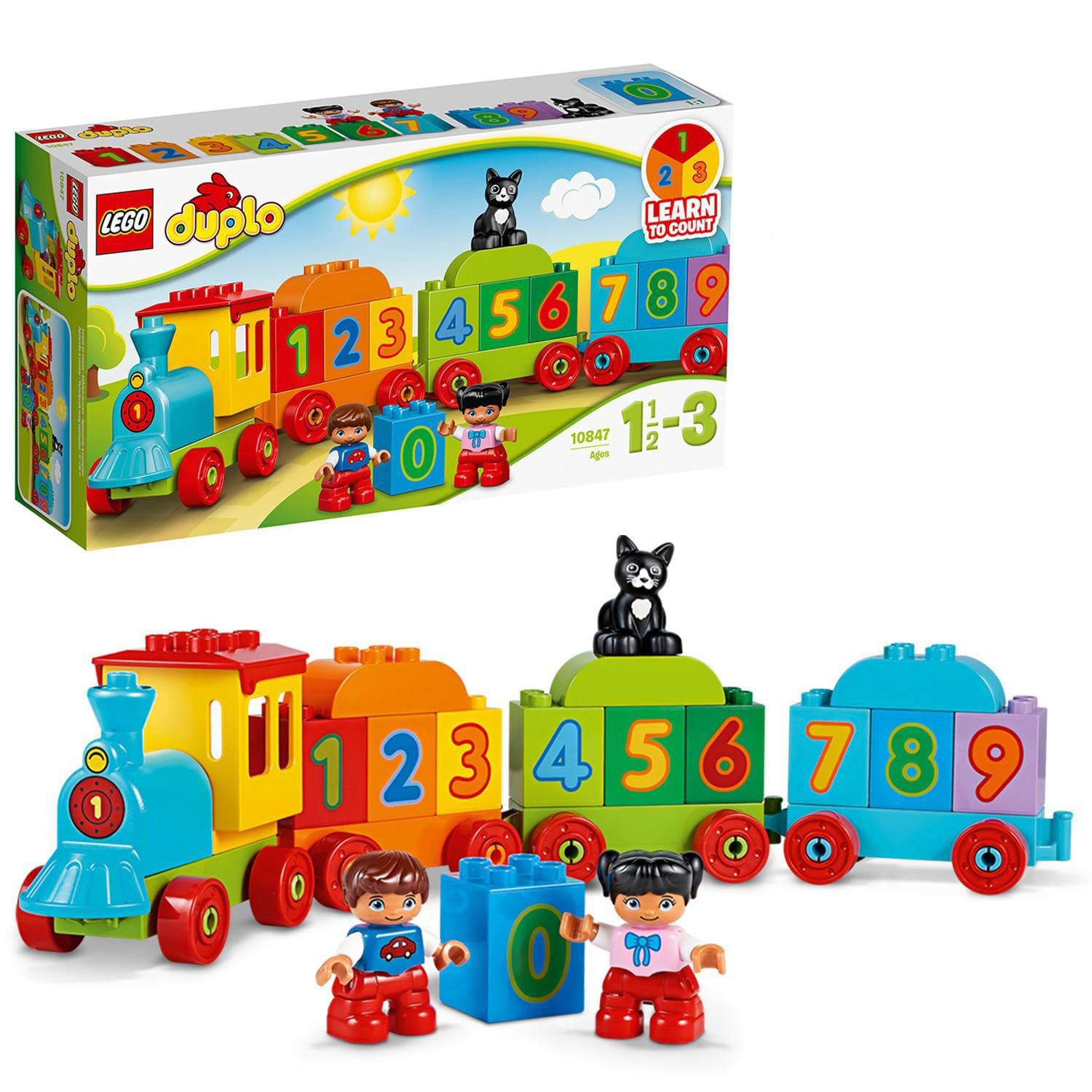LEGO Duplo Первый Duplo (р)    Числовая игра Поезд  10847 blue Omi Japan Products