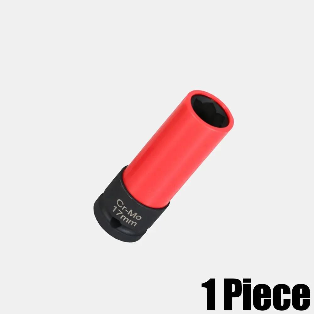 1pc Car Tire 17mm Lock Protect Repair Tool Wheel Anti-theft Screw Removal Wrench Auto Accessories for Mercedes Benz S Series красный dfs utf