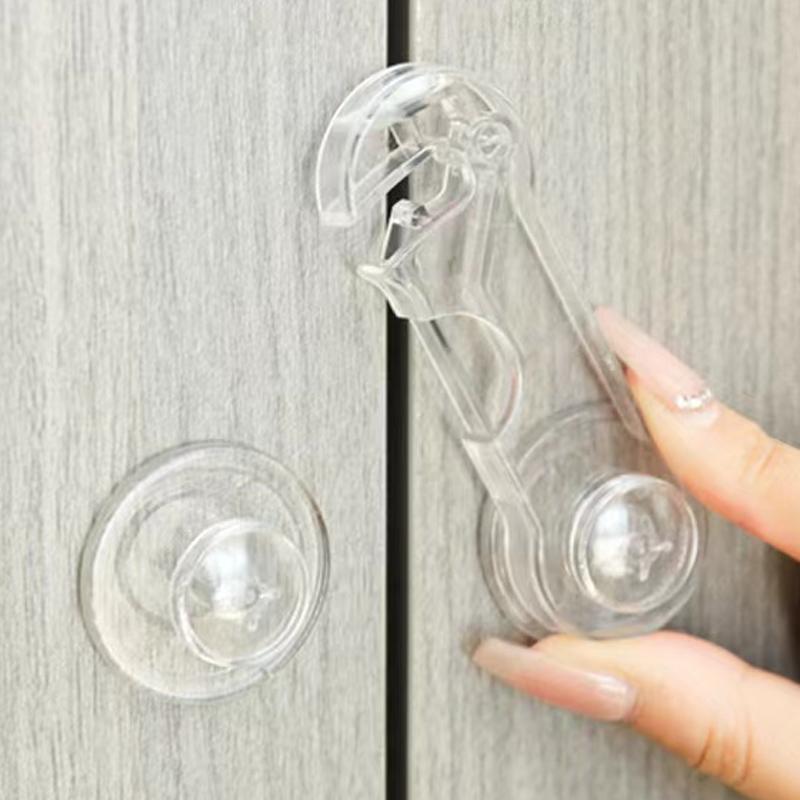 Прозрачный для разблокировки детский защитный шкаф для холодильника ящик для одежды длинный замок детский антизащемление руки дверь шкафа шкаф gray WJG Pretty A