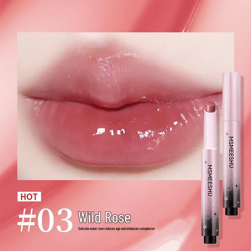 Увлажняющий блеск для губ Honey Beam Nude Look: Стойкое увлажняющее покрытие для пухлых губ brown Global Beauty