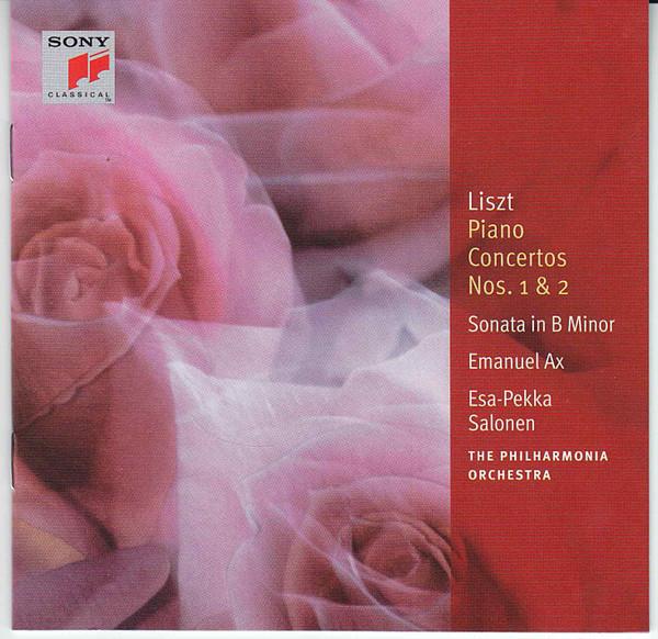 CD FRANZ LISZT , EMANUEL AX , ESA-PEKK - Piano Concertos No. 1 & 2 / Sonata  SK94746 Sony Classical 2005 US Classical Used gray RecordCityJP