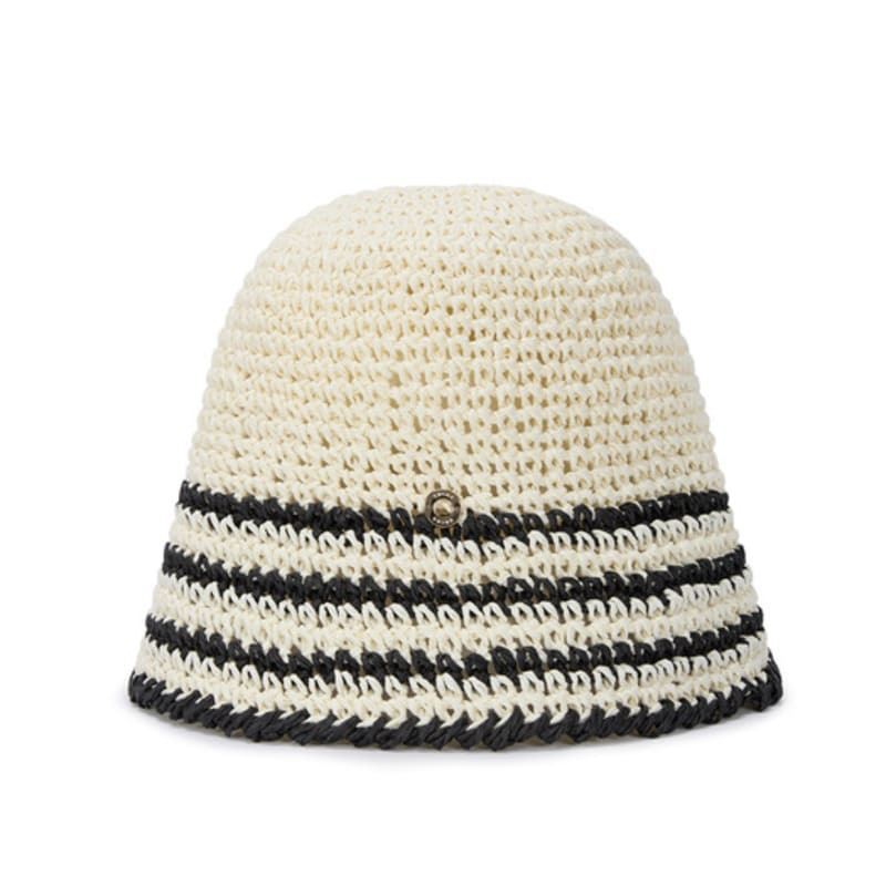 Вышивка Крючок полоса букет шляпа_Слоновая кость Ivory beige Mayfashion
