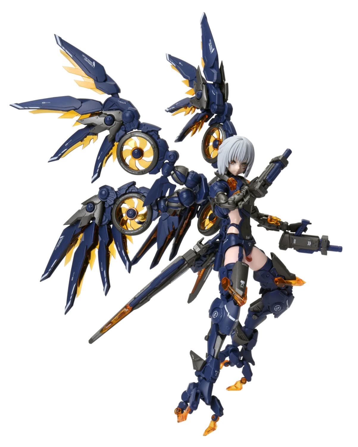 Doyusha NUKE MATRIX CYBER FOREST FANTASY GIRLS 3 HURRICANE ASSAULT YAEGER масштаб Высота 160 мм пластиковая модель REVENGERPROTOTYPE Амелия.Хартманн 1/12 black