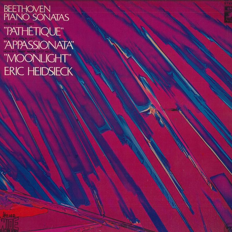 LP Record ERIC HEIDSIECK  Beethoven Piano Sonata No. 8 No.  KJ1635 ANGEL Japan Classical Used blue RecordCityJP