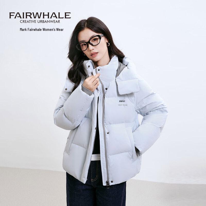 Женский пуховик Mark Fairwhale 2025 с капюшоном L (110-120 lbs) white JDST online
