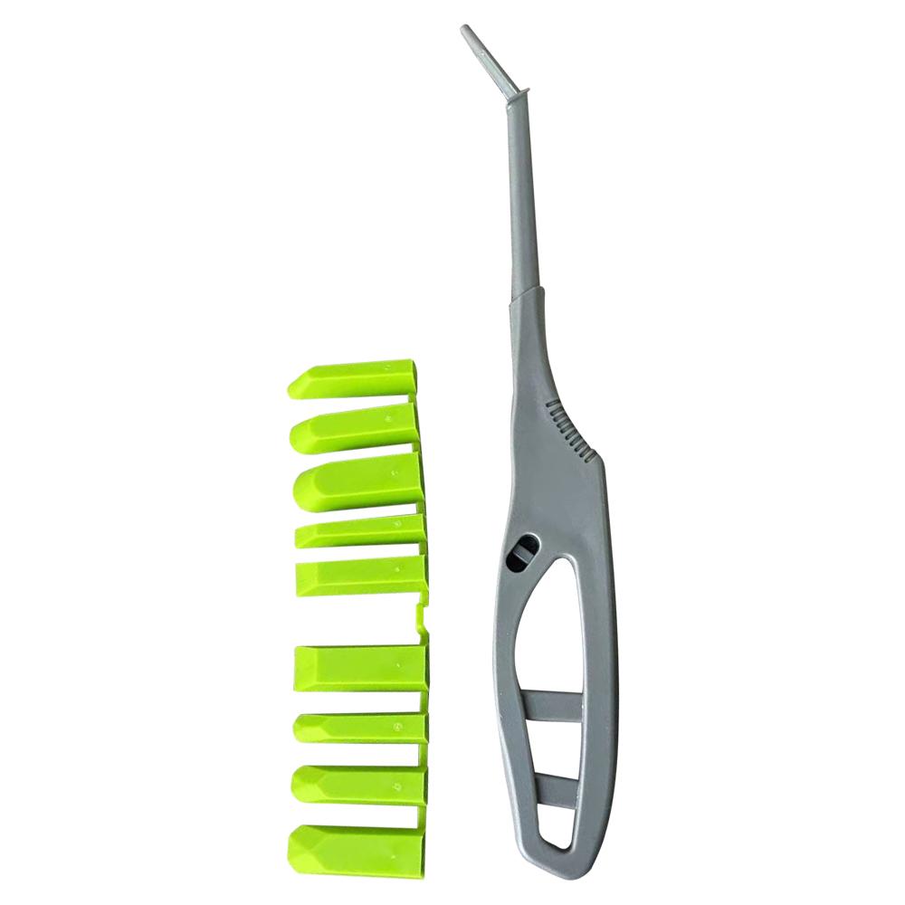 Manual Glass Glue Angle Scraper Caulk Tool Multi-angle Sealant Scraper Multifunctional Floor Gaps KTY gray