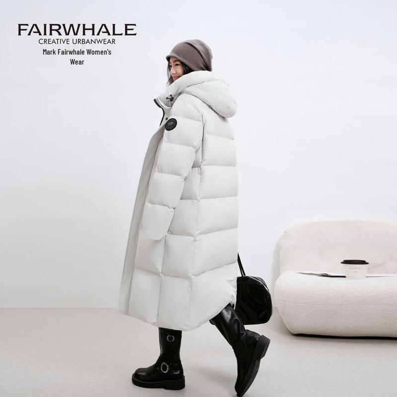 Женский зимний пуховик с капюшоном Mark Fairwhale 2025 M white JDST online