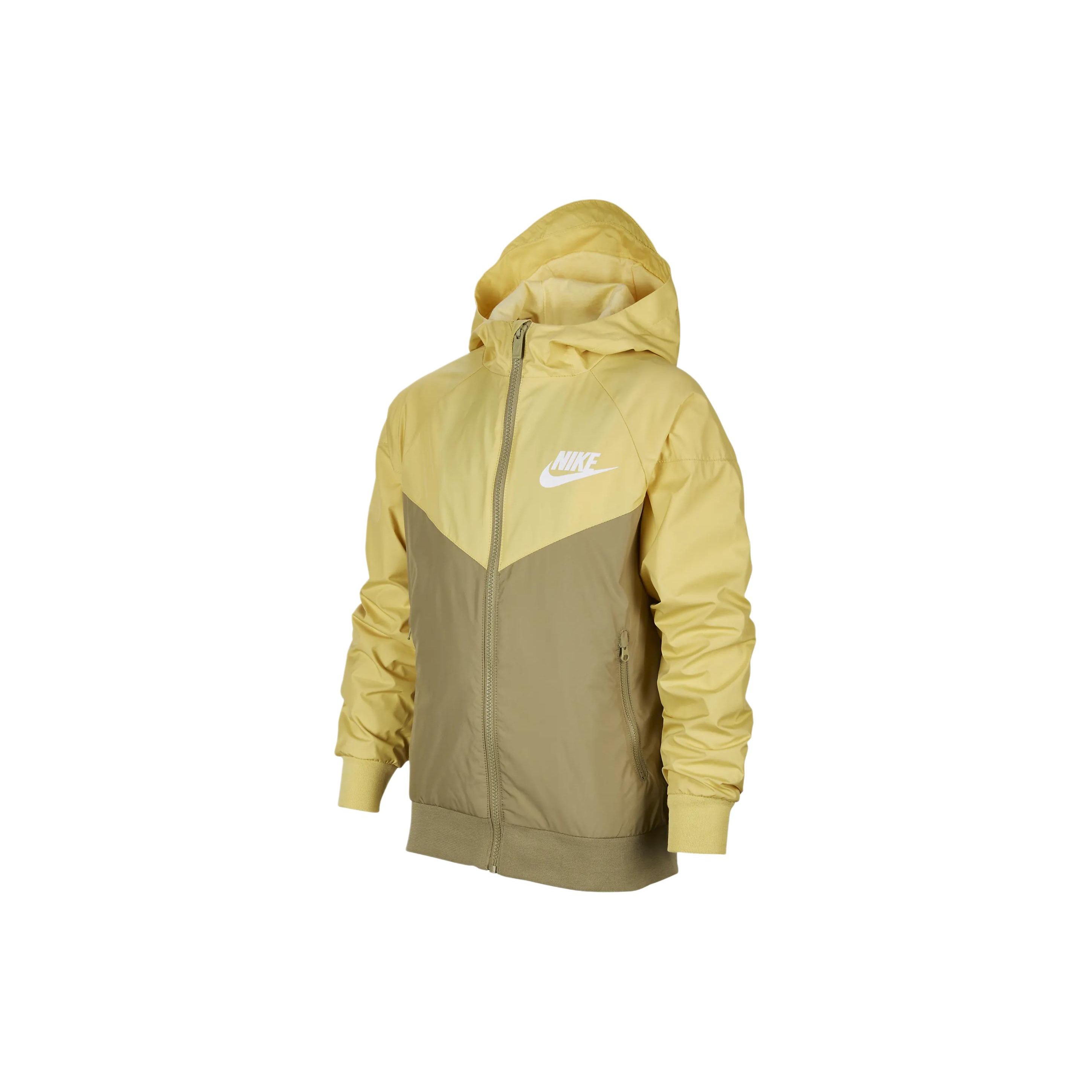 Nike Ветрозащитная куртка детская верхняя одежда золото FN8757-700 S beige