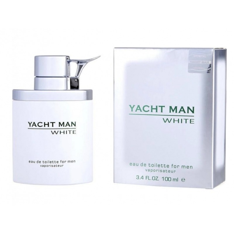 White Yacht Man