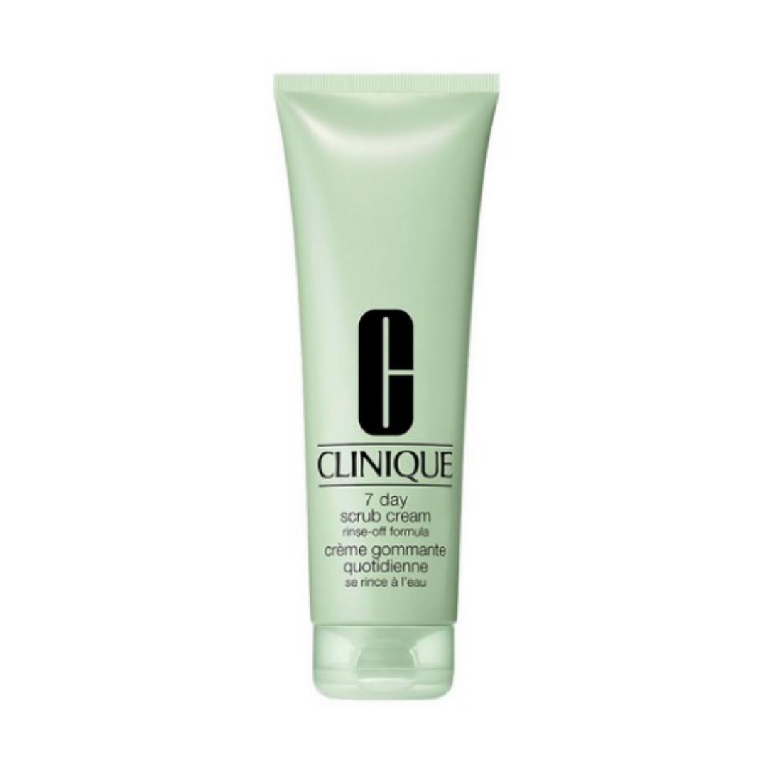 Clinique 7-Day Scrub Cream Отшелушивающий крем для лица — 100 мл — 1 шт. white PeSoNaCoKo