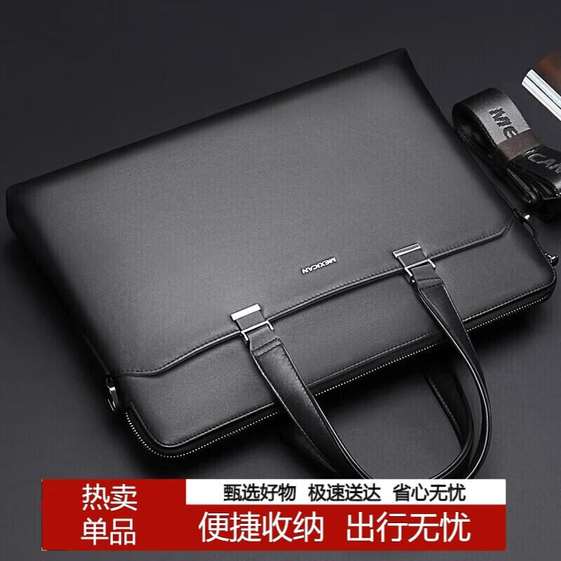 Мужская деловая сумка-портфель Scarecrow для ноутбука Briefcase gray JDST SELECTION