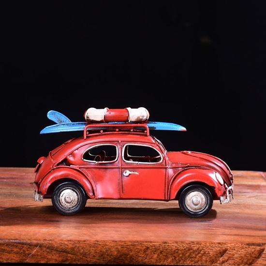 Декор для дома в стиле Hooptie Beach Car. Ретро-дизайн комнат в стиле Car. Идеально подходит для пляжного домика, гаража или мужской пещеры. Уникальная вывеска в виде автомобиля с пляжной атмосферой для дома. red ROYAL HANDICRAFT