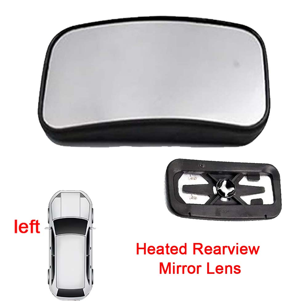 Car Rearview Accessories Heated Rearview Mirror Lens For Sprinter 2018- Cars Accessories Upgrade Modify A Car Heated lens Left white hhfa Glow