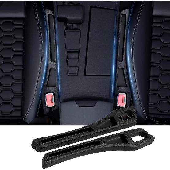 7F Car Seat Gap Filler Organiser,Between Seat Gap Filler, Centre Console Organiser, Universal Car Accessories, Fit SUV Truck Storage Black black 91510107MAC221GX68