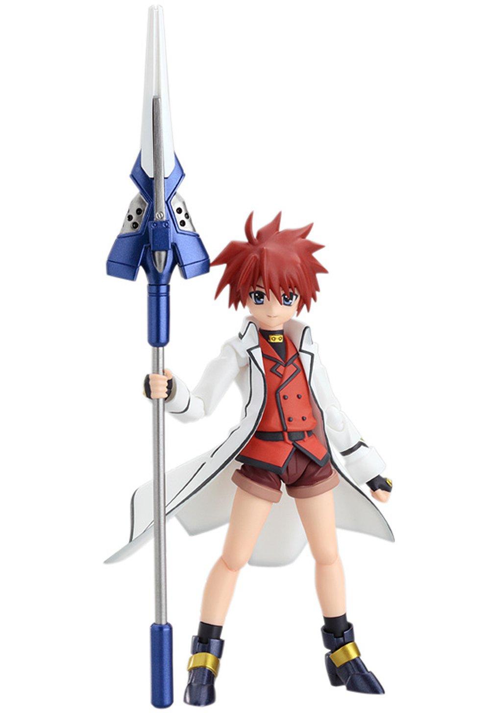 figma Magical Girl Lyrical Nanoha StrikerS Elio Mondial Barrier Jacket ver. white Max Factory