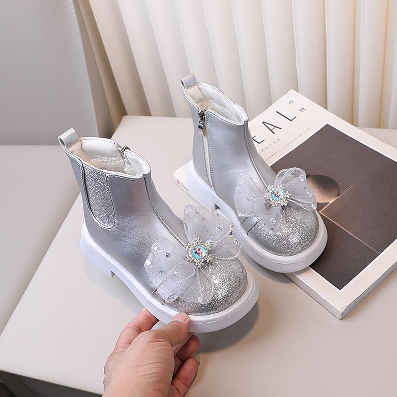 Новые детские ботинки на мягкой подошве, кожаные туфли 23 gray Gtime Shoes