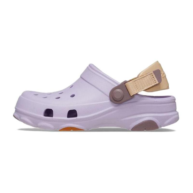 Удобные и универсальные детские сандалии Crocs лилового цвета, детская модель 34 светло-фиолетовый