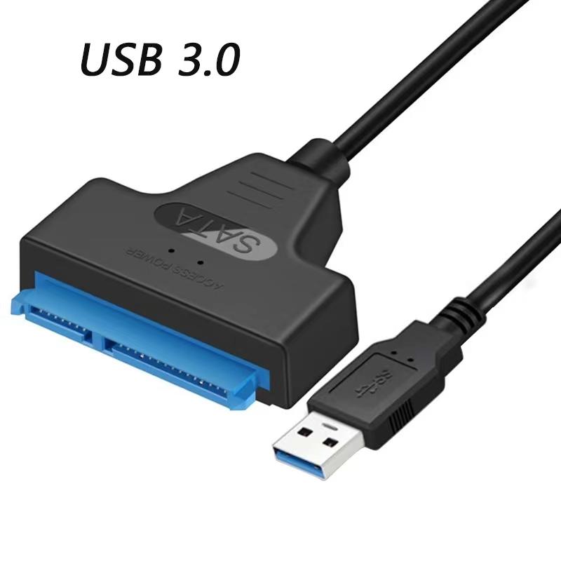 Sata к USB 3.0 адаптер кабель USB к SATA 3 кабель поддержка 22 Pin 2.5 Lnche внешний HDD SSD жесткий диск компьютерный разъем подходит чёрный Home Furnishing Department Mall