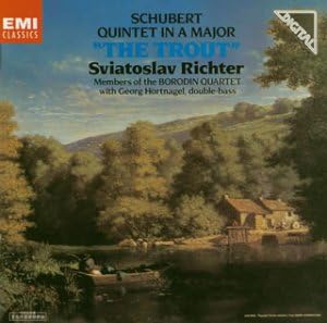 CD RICHTER (SVIATOSLAV), SCHUBERT, BOR - Schubert: Piano Quintet  TOCE13031 Japan ObiClassical Used RecordCityJP