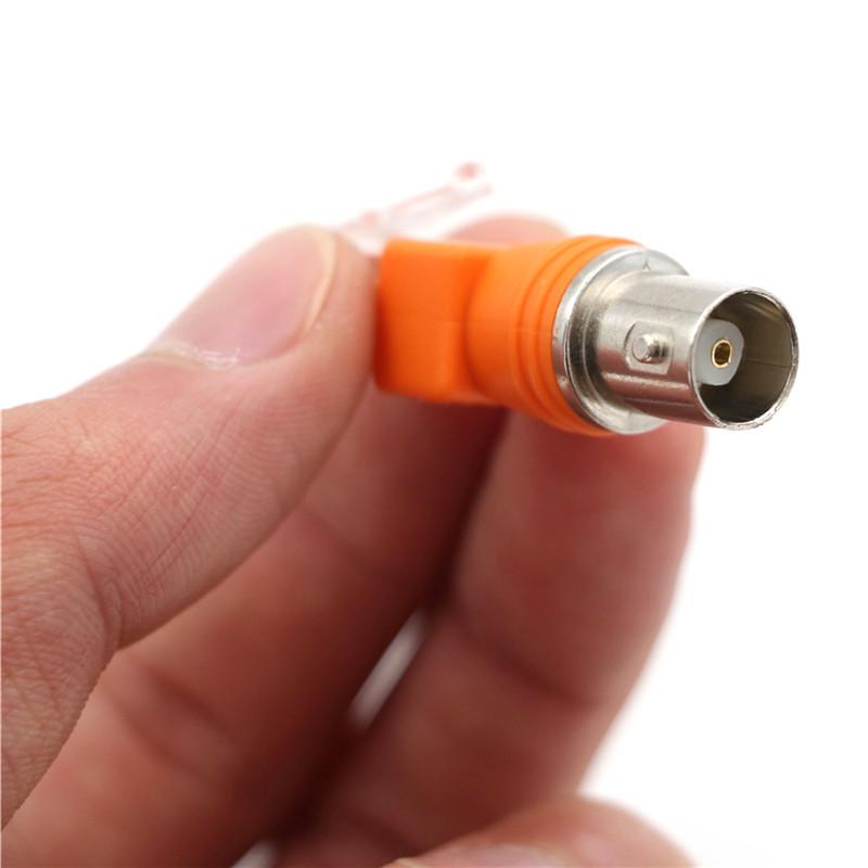 BNC Female To Rj45 Male Коаксиальный соединительный адаптер Rj45 To Rf Connector beige Wotypea