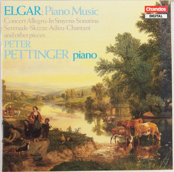 CD SIR EDWARD ELGAR - PETER PETTINGER - Piano Music CHAN8438 Chandos UK Classical Used beige RecordCityJP