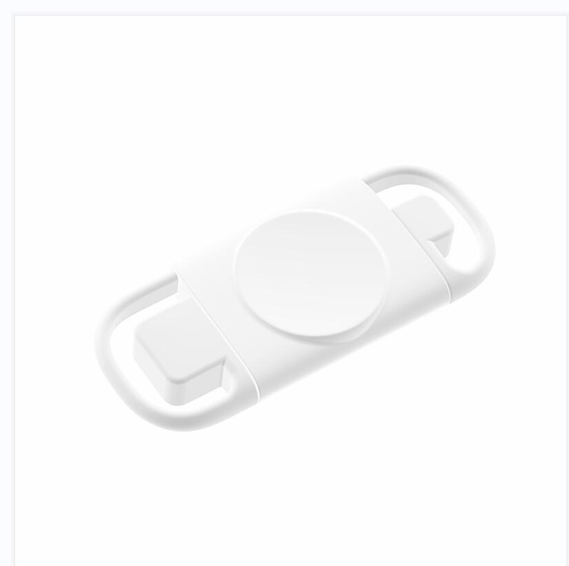 Магнитное беспроводное зарядное устройство Портативный порт USB Type-C Зарядка для часов Apple Watch 9 8 7 6 SE 5 4 3 2 Док-станция для быстрой зарядки серый Aura Living