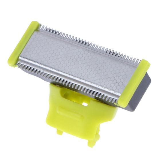 Сменная головка лезвия для мужской бритвы QP2520/QP2530/QP2630/QP6510/QP6520/QP2523 с острыми двухсторонними зубьями, лезвие для триммера для бороды зелёный The Beauty Hut