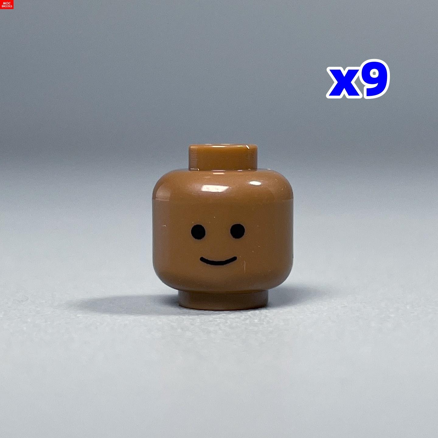 MOC Кубики Коричнево-коричневое выражение Лицо Черной Женщины Мужчины 4 см Фигурка Лицевые Аксессуары Собранные Строительные Блоки Игрушка Дети Пластиковая Кукла brown Professional fishing