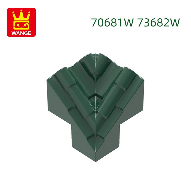 85 шт./лот 70681W/70682W Угловые плитки 16 мм x 16 мм x 17 мм Строительные блоки Moc Цветные аксессуары Совместимы с Brick about 85pcs gray Professional fishing