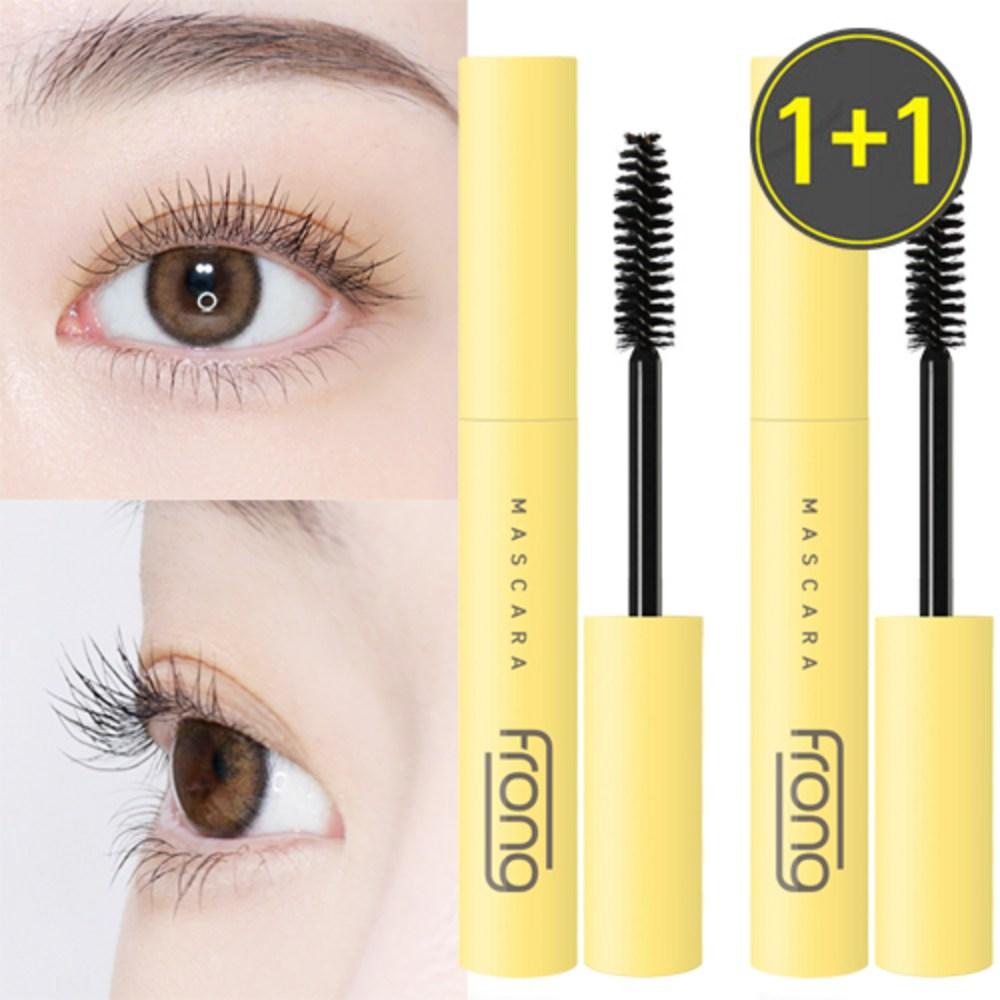 Водостойкая тушь для ресниц Prong, несмываемая, черная, 2 шт. yellow BeautyGlam