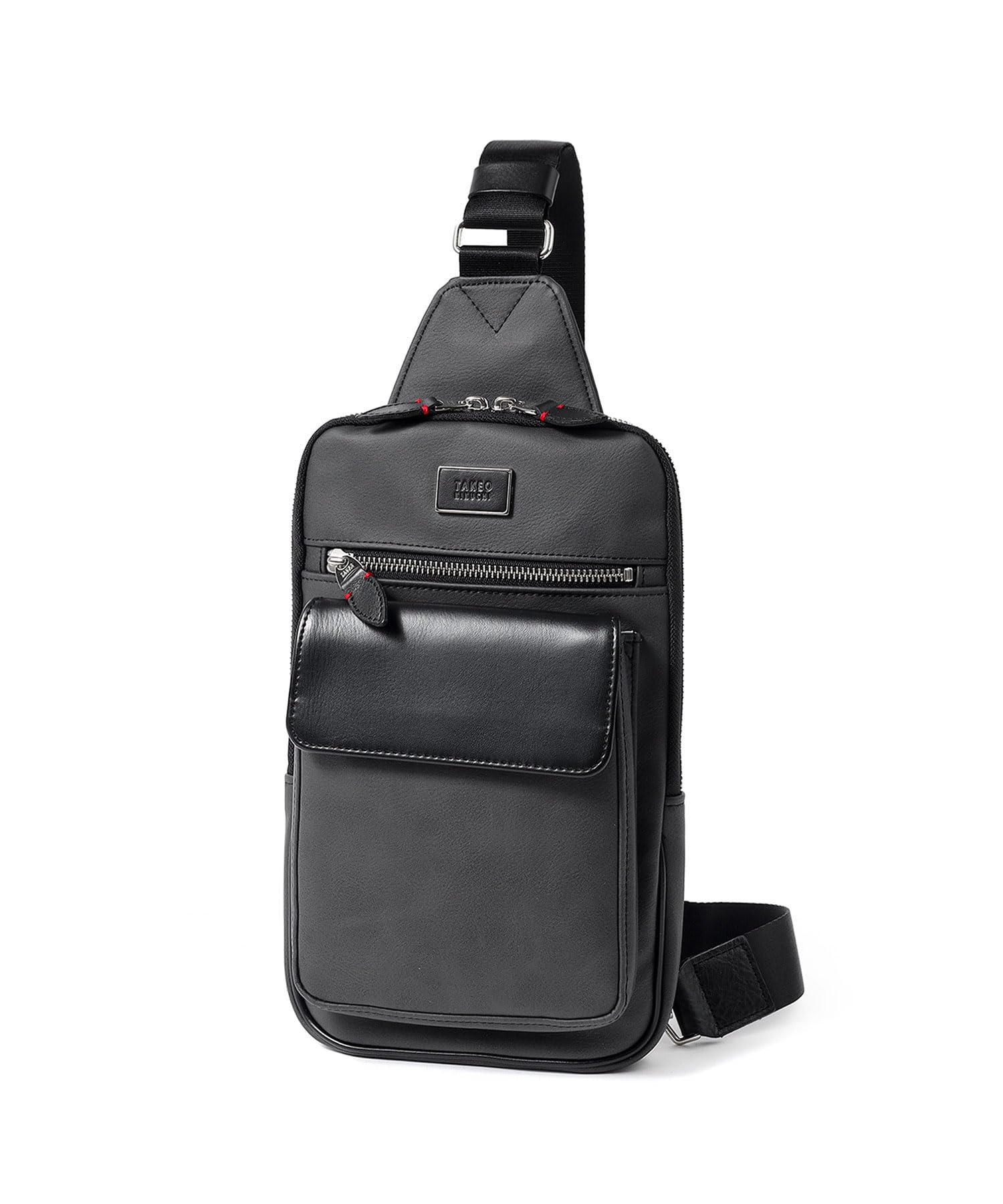 Однолямочная сумка Takeo Kikuchi Cima, Сделано в Японии, Нет. 740911, Черный black Trendy Japanese products