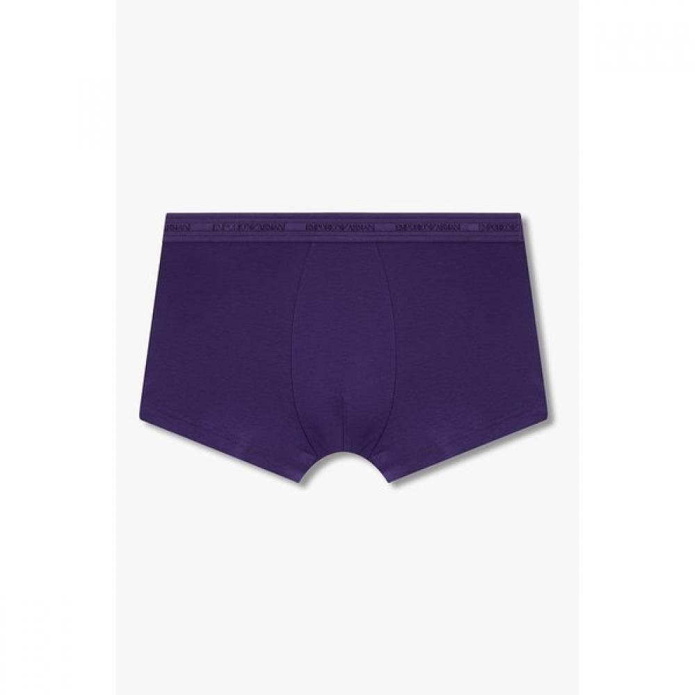 Emporio Armani Мужской Район Эластичный Однотонный Droze 0815312035 S(95) blue
