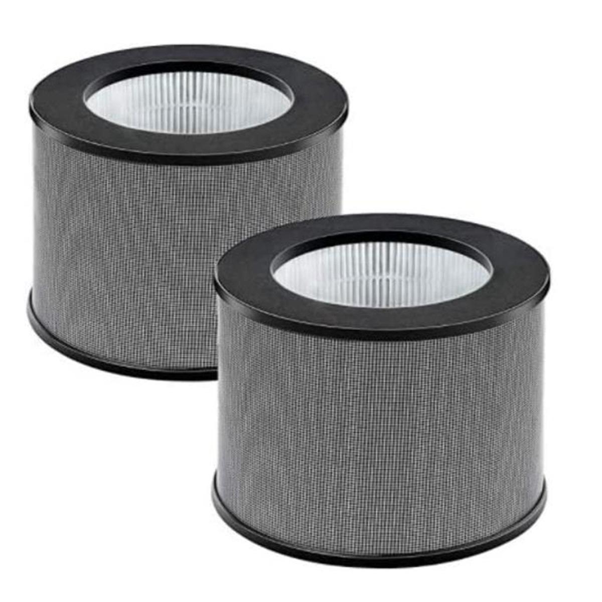 2 сменных фильтра для очистителя воздуха TaoTronics TT-AP006, 3-в-1 фильтр H13 True HEPA и фильтр с активированным углем CHINA black Elegant Living House