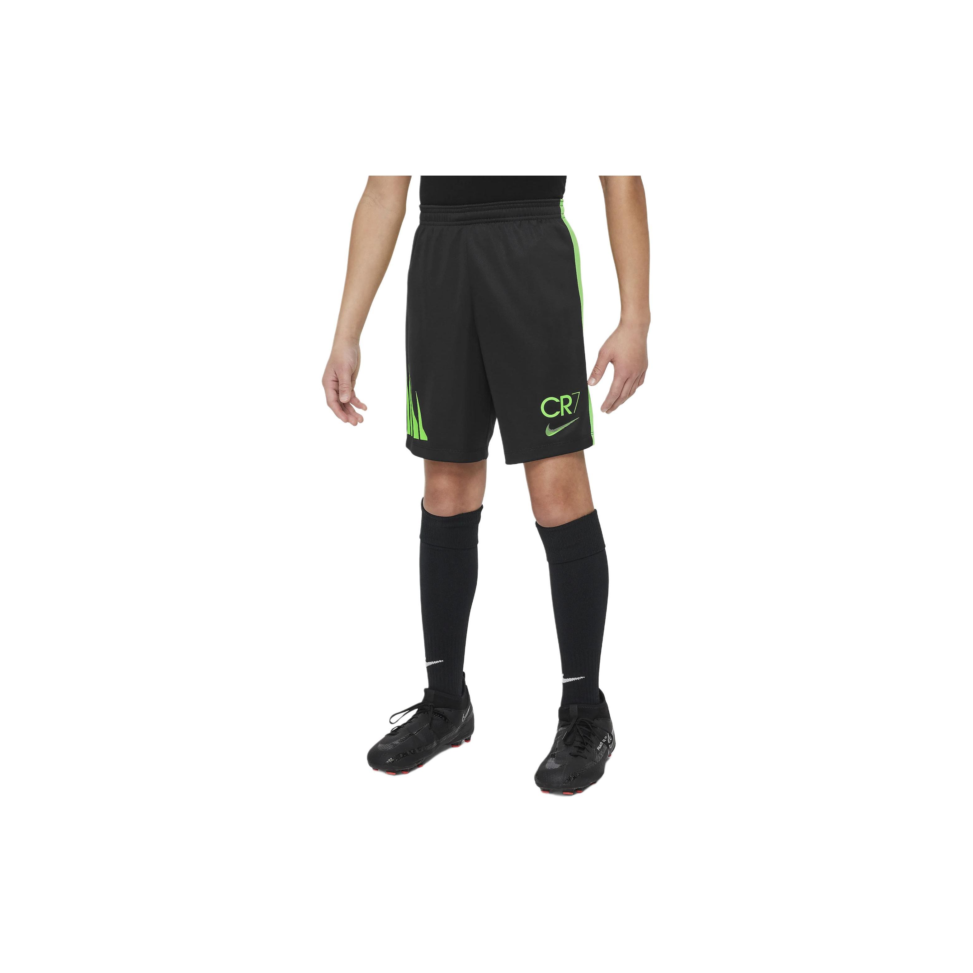 Шорты спортивные повседневные Nike CR7 Dri-Fit Academy 23 Letter Lace Детские шорты черные FN8436-010 M beige
