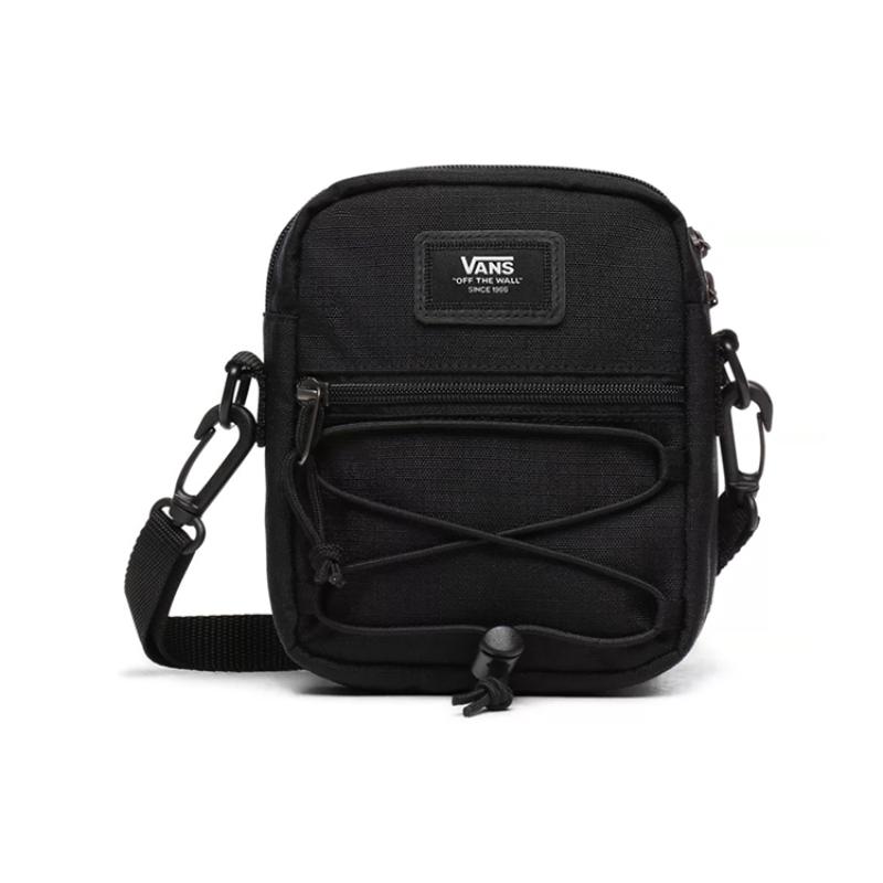 Сумка через плечо Vans из нейлоновой ткани, Кросс-боди, Обычная, Унисекс, Черный, Vans VN0A3I5S6ZC чёрный