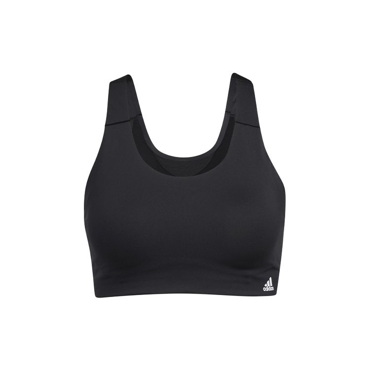 Спортивный бюстгальтер Adidas с логотипом Женское нижнее белье Черный GL0589 70A black
