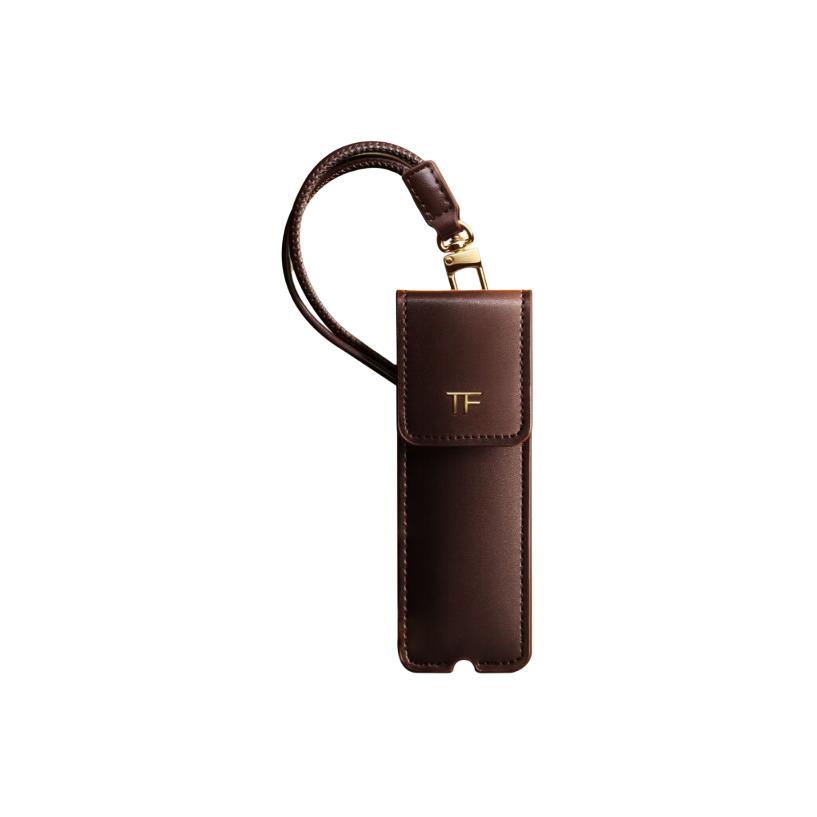 Коричневый футляр для помады Tom Ford, Сумочка для помады Brown Lipstick Bag black