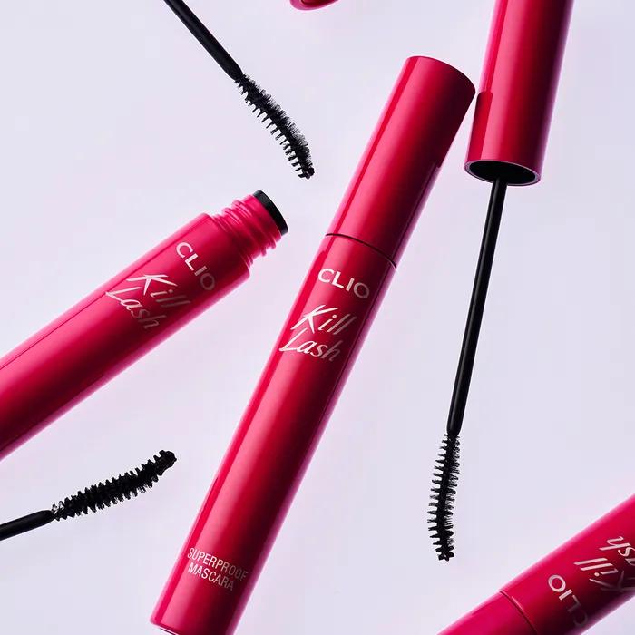 [2 упаковки] Тушь для ресниц Clio Kill Lash Superproof single pink