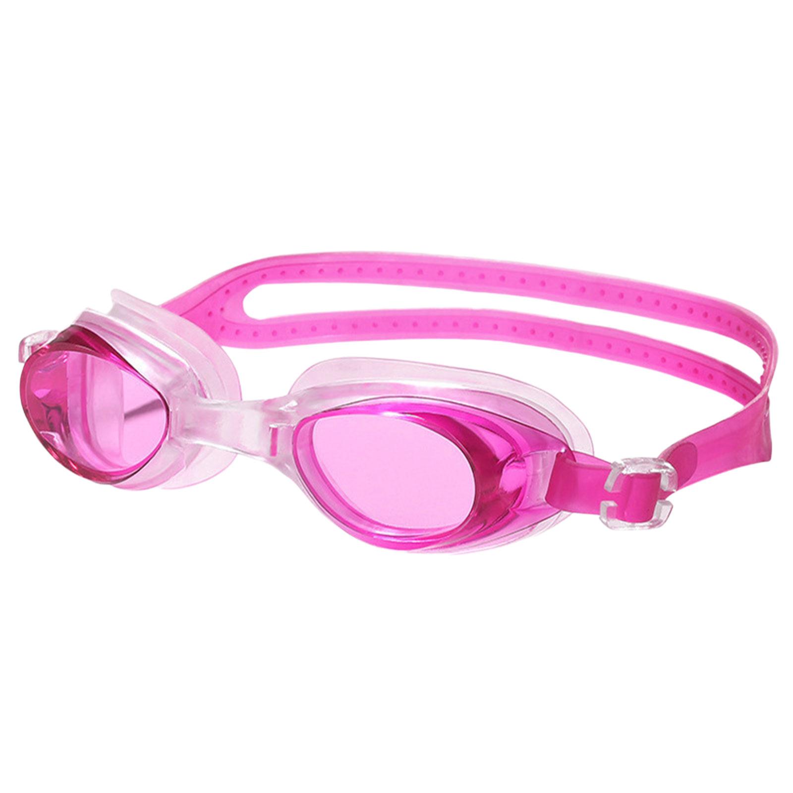 Swimming Goggles Electroplating Anti-fog Mens and Womens Silicone Outdoor Use Adult Swimming Eyeglasses Diving Goggles pink sdcvd