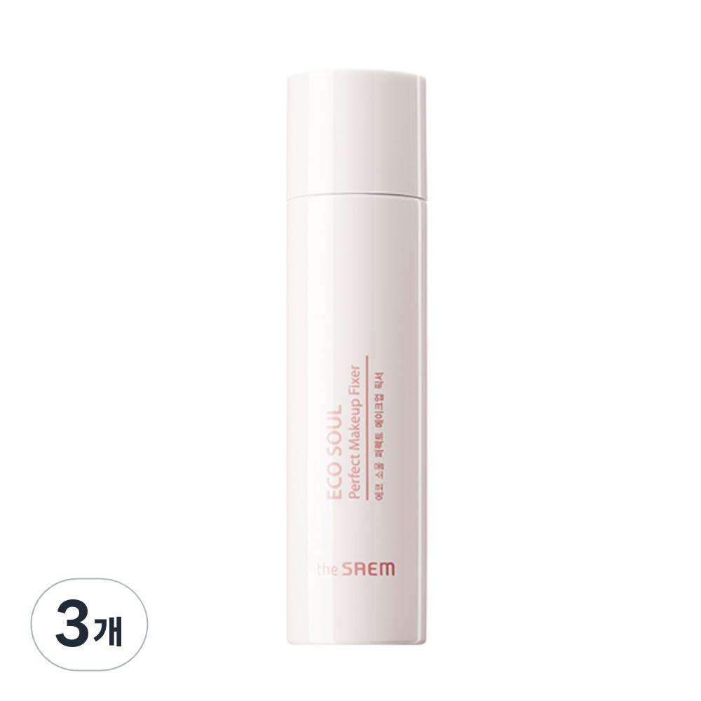 Фиксатор макияжа Saem Eco Soul Perfect, 100 мл, 3 шт. white The Saem