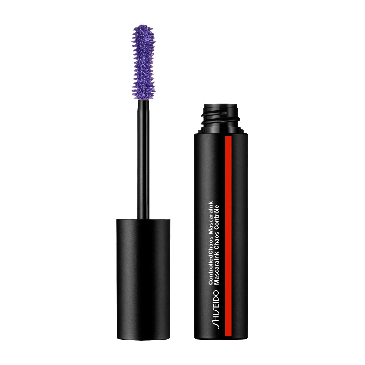 SHISEIDO Makeup Control Chaos Mascara Ink 03 VIOLET VIBE 9g Mascara Brush Volume Rich Color Официальный магазин Shiseido black Premium SPEED