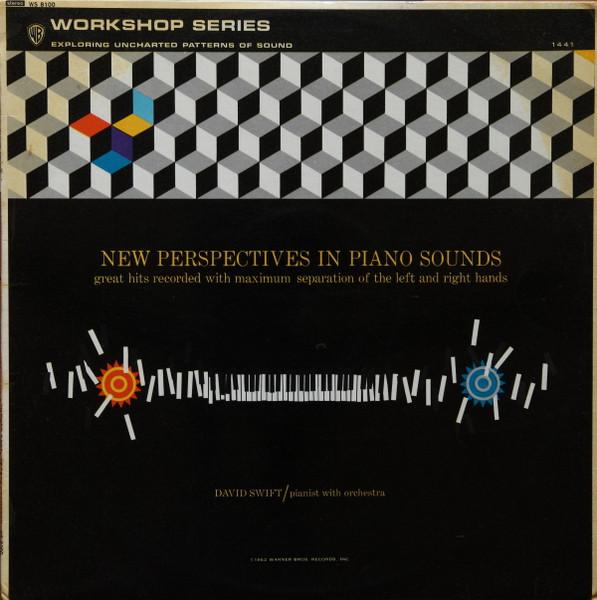 LP Record DAVID SWIFT PIANIST, RENÉ HALL S OR - New Perspectives In Piano Sound WS8100 Warner Bros. Re 1962 UK Jazz Used gray RecordCityJP