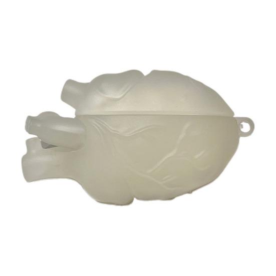 Чехол для наушников Red Heart для Airpods Pro 3D Liquid Silica Gel C beige Amusedly
