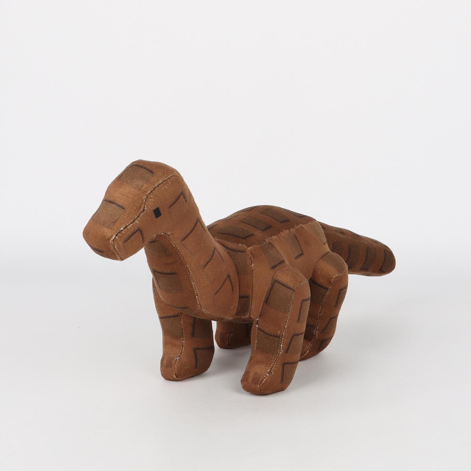 New Product: Grow A Garden Plush Toy, Featuring A Small Raccoon And Brown Fox Animal Figurine as the picture 1 brown E-life Senior Selections