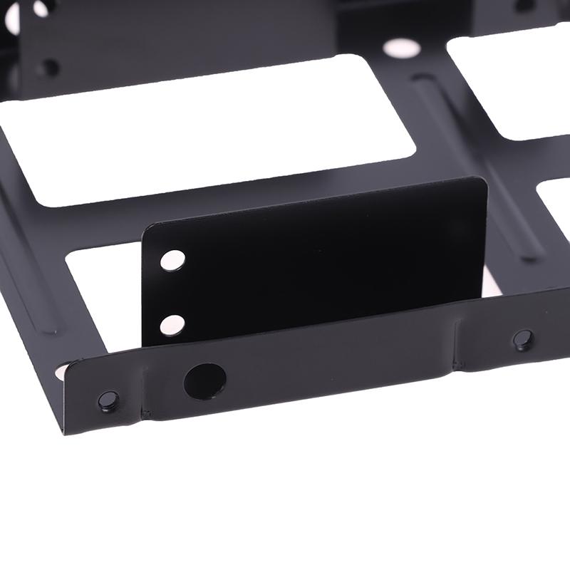 Настольный 2.5 - 3.5 Жесткий диск Двойной Настольный SSD Монтажный Кронштейн Внутренний Адаптер black How Wistfully
