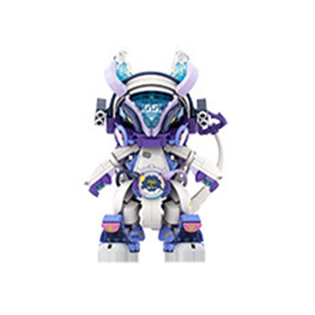 Chinese Animals Micro Building Blocks Chinese National Style Animals Figurine Building Blocks Puzzle Toys For Birthday Party ib1001-5 Dragon (Star Sailor) white TopLovely