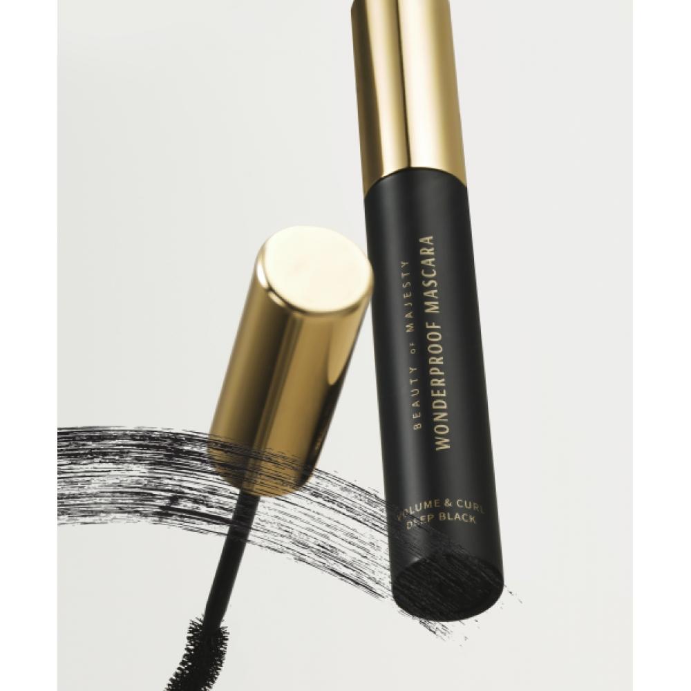 Тушь для ресниц Bom Wonderproof Volume Curl #01 deep black black Kcosme